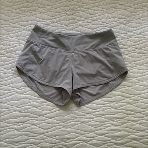 Purple LuLulemon speed up shorts